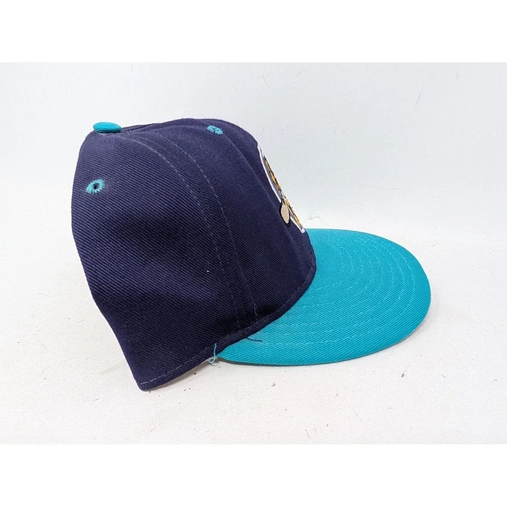 VINTAGE Charleston Riverdogs Hat Cap Fitted 7 1/2 MiLB Baseball Pro Model USA